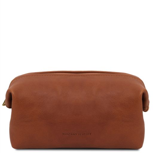 Smarty Beauty Case in Pelle - Misura Piccola Naturale TL141220
