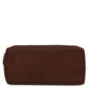 Smarty Trousse de Toilette en Cuir - Petit Modèle Marron foncé TL141220