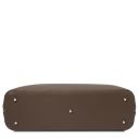 Magnolia Damen Business Tasche aus Leder Dunkel Taupe TL141809