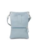 TL Bag Tracollina in Pelle Morbida Celeste TL142432