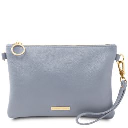 TL Bag Soft Leather Clutch Светло-голубой TL142029