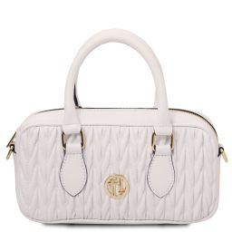Mousse Leather Handbag White TL142447
