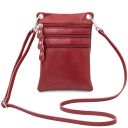 TL Bag Tracollina in Pelle Morbida Rosso TL142432