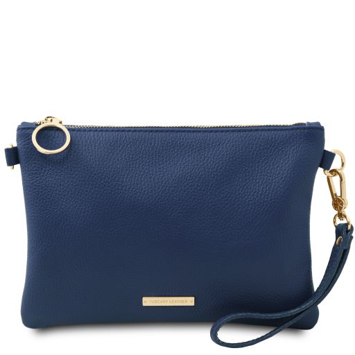 TL Bag Soft Leather Clutch Темно-синий TL142029