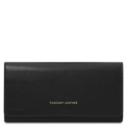 Diana Exclusive Leather Wallet - Large Size Black TL142435