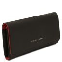 Diana Exclusive Leather Wallet - Large Size Black TL142435