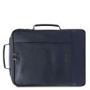 Brooklyn Leather Laptop Backpack Dark Blue TL142445