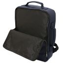 Brooklyn Leather Laptop Backpack Dark Blue TL142445