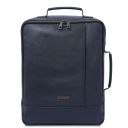 Brooklyn Leather Laptop Backpack Dark Blue TL142445