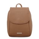 TL Bag Rucksack aus Weichem Leder Taupe TL141905