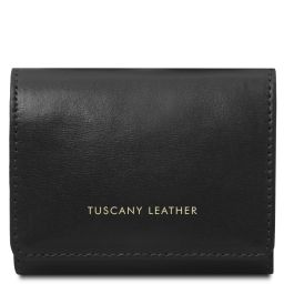 Diana Exclusive Leather Wallet - Small Size Black TL142437