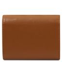 Diana Exklusive Damenbrieftasche aus Leder - Klein Cognac TL142437