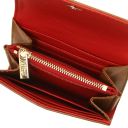 Diana Exklusive Damenbrieftasche aus Leder - Klein Cognac TL142437