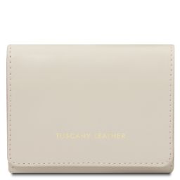 Diana Exclusive Leather Wallet - Small Size Beige TL142437