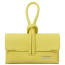 TL Bag Sac à Main en Cuir Jaune Lime TL141990