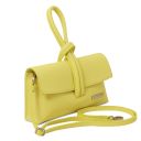 TL Bag Sac à Main en Cuir Jaune Lime TL141990