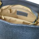 TL Bag Bolso Cubo Efecto Paja Azul claro TL142208