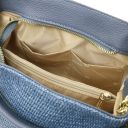 TL Bag Bolso Cubo Efecto Paja Azul claro TL142208