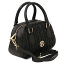 Chantilly Bauletto in Pelle Morbida Nero TL142446