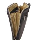 Caserta Cartella Portadocumenti in Pelle Nero TL142449