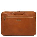 Caserta Document Leather Briefcase Телесный TL142449