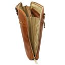 Caserta Document Leather Briefcase Телесный TL142449
