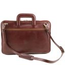 Caserta Cartella Portadocumenti in Pelle Marrone TL142070
