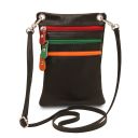 TL Bag Сумка-мини через плечо из мягкой кожи Черный TL142431
