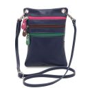 TL Bag Tracollina in Pelle Morbida Blu scuro TL142431