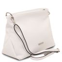 TL Bag Borsa a Spalla in Pelle Morbida Bianco TL142087