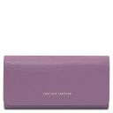 Iside Exclusive Leather Wallet - Large Size Лиловый TL142434