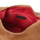 Sierra Suede Leather Shoulder bag Cognac TL142419