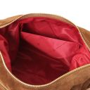 Sierra Borsa a Spalla in Pelle Scamosciata Cognac TL142419