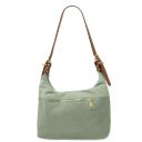 Sierra Suede Leather Shoulder bag Mint Green TL142419