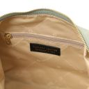 Sierra Suede Leather Shoulder bag Mint Green TL142419