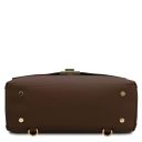 Silene Sac à Main en Cuir Convertible en sac à dos Café TL142152