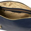 Praline Bauletto aus Weichem Leder Dunkelblau TL142422