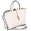 Agatha Handtasche aus Leder Weiß TL142456