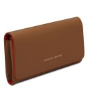 Iside Esclusivo Portafogli in Pelle - Misura Grande Cognac TL142434