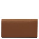 Iside Elegante Cartera en Piel - Modelo Grande Cognac TL142434