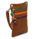 TL Bag Sac Bandoulière en Cuir Souple Cognac TL142431