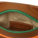 TL Bag Mini Schultertasche aus Weichem Leder Cognac TL142431