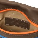 TL Bag Сумка-мини через плечо из мягкой кожи Темный серо-коричневый TL142431