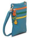 TL Bag Sac Bandoulière en Cuir Souple Turquoise TL142431