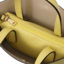 Agatha Borsa a Mano in Pelle Giallo Lime TL142456