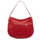 Brenda Soft Leather Shoulder bag Lipstick Red TL142450