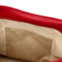 Brenda Sac Bandoulière en Cuir Souple Rouge Lipstick TL142450