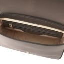 Nausica Sac Bandoulière en Cuir Taupe foncé TL141598