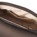 Nausica Bolso en Piel Marrón topo oscuro TL141598