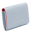 Iside Elégant Portefeuille en Cuir - Petit Modèle Bleu céleste TL142436